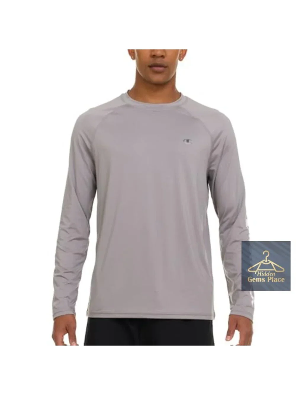 Men's UPF 50+ Long Sleeve Rash Guard Quick Dry Swim Shirt